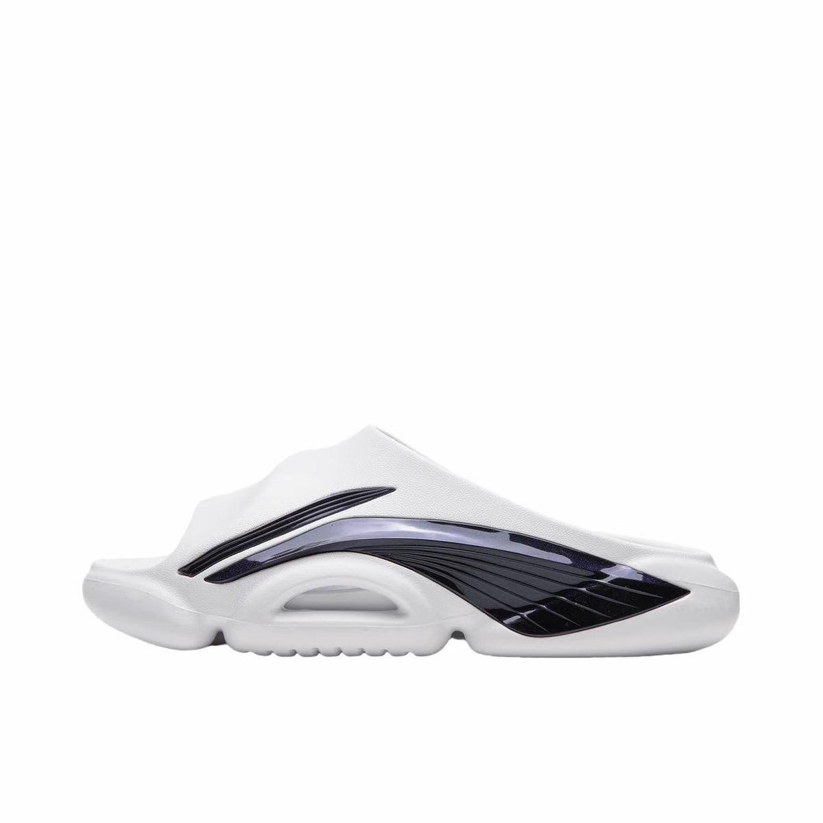 Li-Ning Badfive Basketball Slippers - White/Black