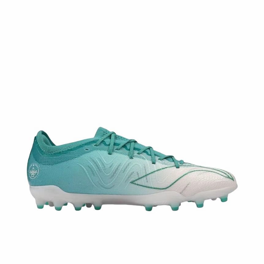 Li-Ning Ji Ying 3 MG Short Spike Soccer Boots - White/Green
