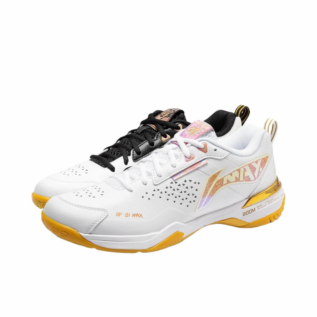 Blade DF-01 Max | Li-Ning Badminton Shoes - Mandarin Duck / Black White