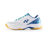 YONEX Power Cushion 2023 Professional Badminton Shoes - White/Blue