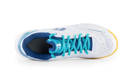 YONEX Power Cushion 2023 Professional Badminton Shoes - White/Blue