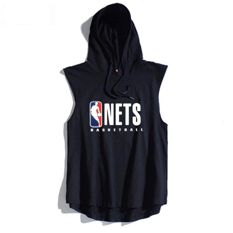 Warriors Team Sports Vest/Hooded Sleeveless Thin Quick-drying Shirt