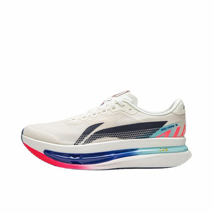 （Women & Men）Li-Ning Red Hare 9 Ultra Marathon Running Shoes - Champagne White/Blue