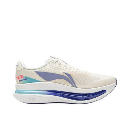 （Women & Men）Li-Ning Red Hare 9 Ultra Marathon Running Shoes - Champagne White/Blue