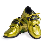 Lu Xiaojun Professional Weightlifting Shoes / Squat Shoes - Gold