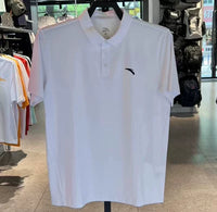 【Klay Thompson】Anta Polo Shirt Badminton Suit Lapel T-shirt