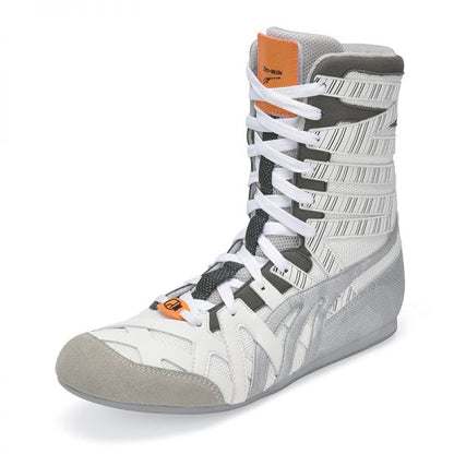 Do-win High Barrel Professional Boxing Training Shoes - White/Gray