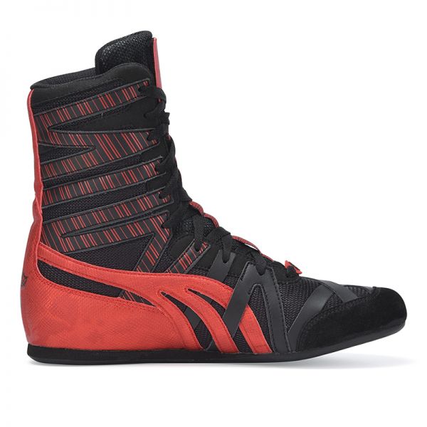 Do-win High Barrel Professional Boxing Training Shoes - Red/Black