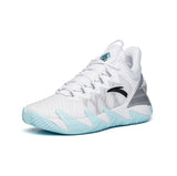 Anta Men's Shock The Game 逆刃 Low Basketball Shoes White