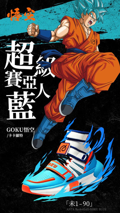 Anta Men's Dragon Ball "Super Blue Goku"