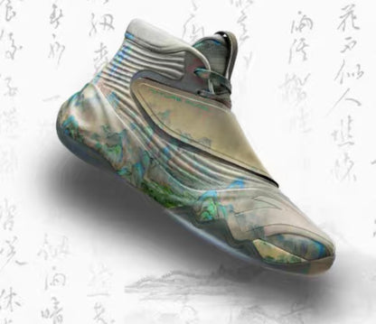 Anta Men's Klay Thompson Kt6 千里江山 Gray Basketball Shoes