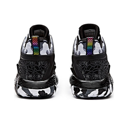 Anta KT Outdoor 2 Mid Basketball Shoes - Black/White