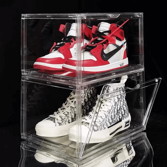 Clear Acrylic Plastic Shoe Box