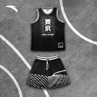 【Bai Jingting】Anta Shock The Game Basketball Game Suit - Black