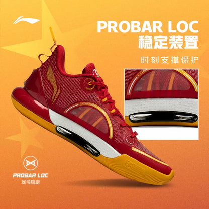 Li Ning Evolution Low Away Basketball Shoes - Chinese team