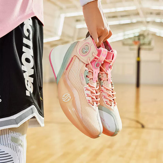 361 Degrees AG3 Pro Basketball-Sneaker – Bubble Pink 
