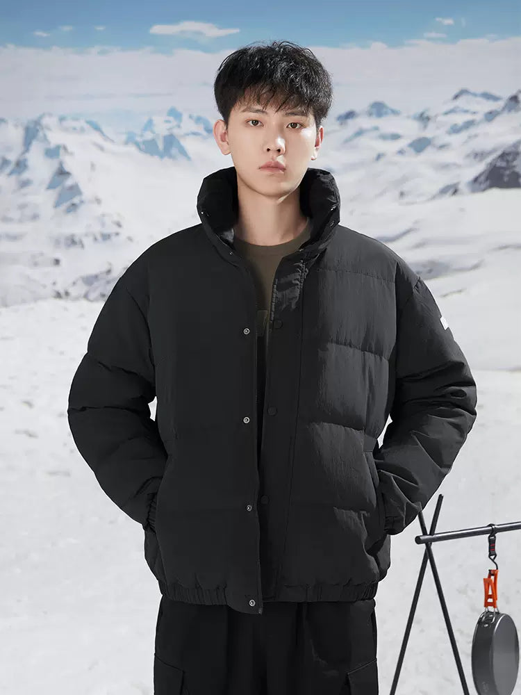 361 Degree Down Jacket 2022 Winter Men's Short Hooded