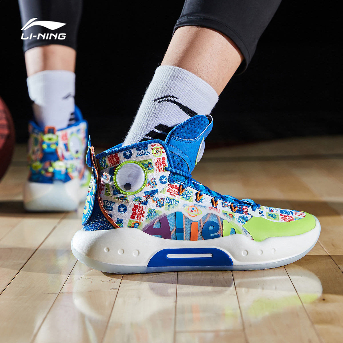 Disney x Li Ning Yushuai 14 “Toy Story” High Basketball Shoes - Buzz Lightyear/Woody/Alien