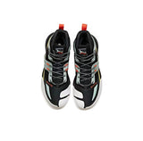 Anta Quick Fight 4 High Suede Basketball Shoes - Black/Green