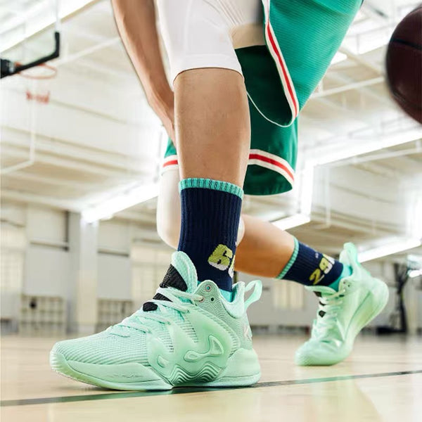 Anta Men's KT The Mountain 1.0 Low Actual Basketball Shoes - Green –  Antosports
